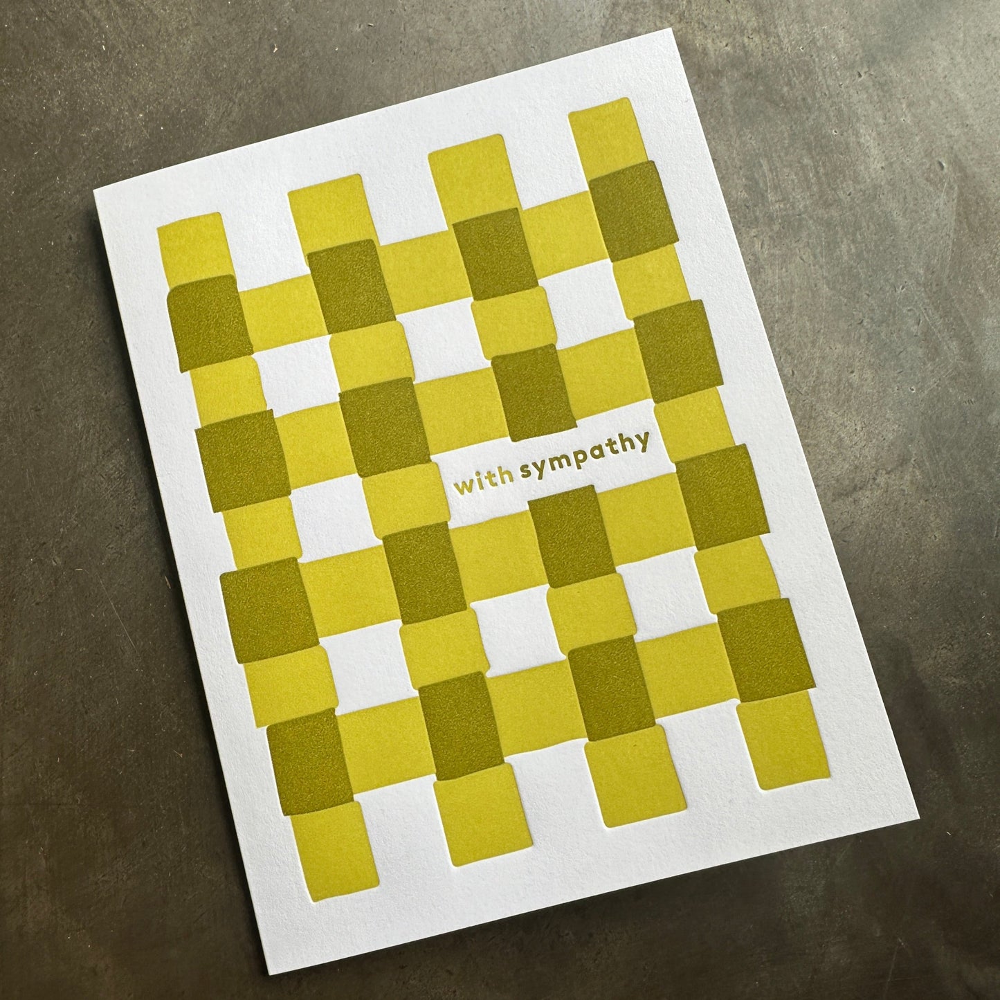 With Sympathy — Woven