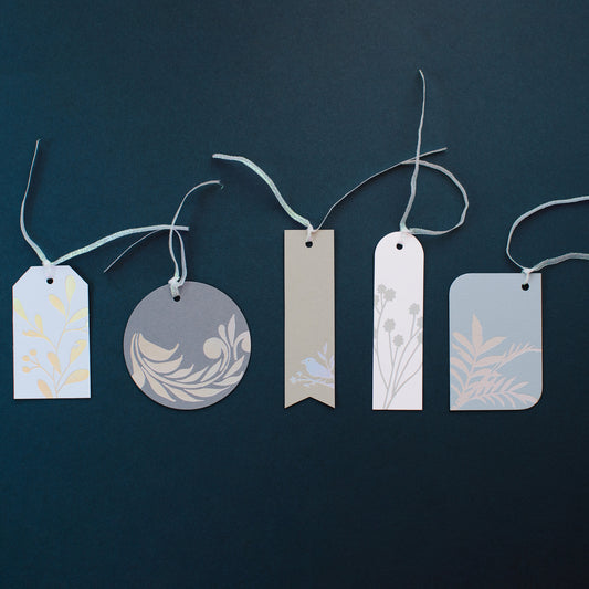 Holographic Foil Gift Tags 5-Pack